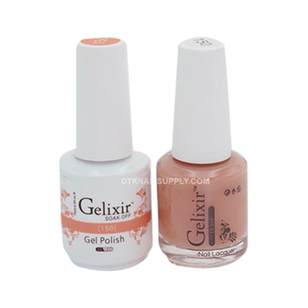 Gelixir 150 - Gelixir Gel Polish & Matching Nail Lacquer Duo Set - 0.5oz