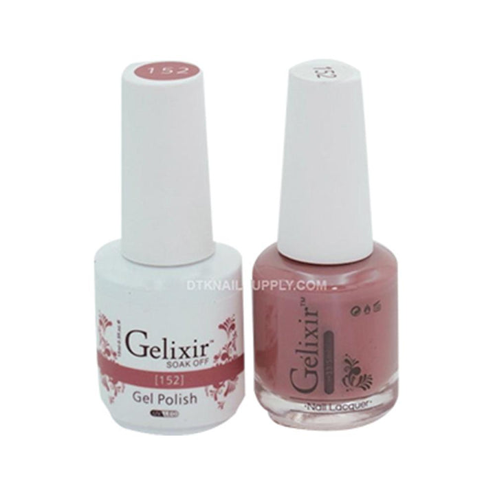 Gelixir 152 - Gelixir Gel Polish & Matching Nail Lacquer Duo Set - 0.5oz