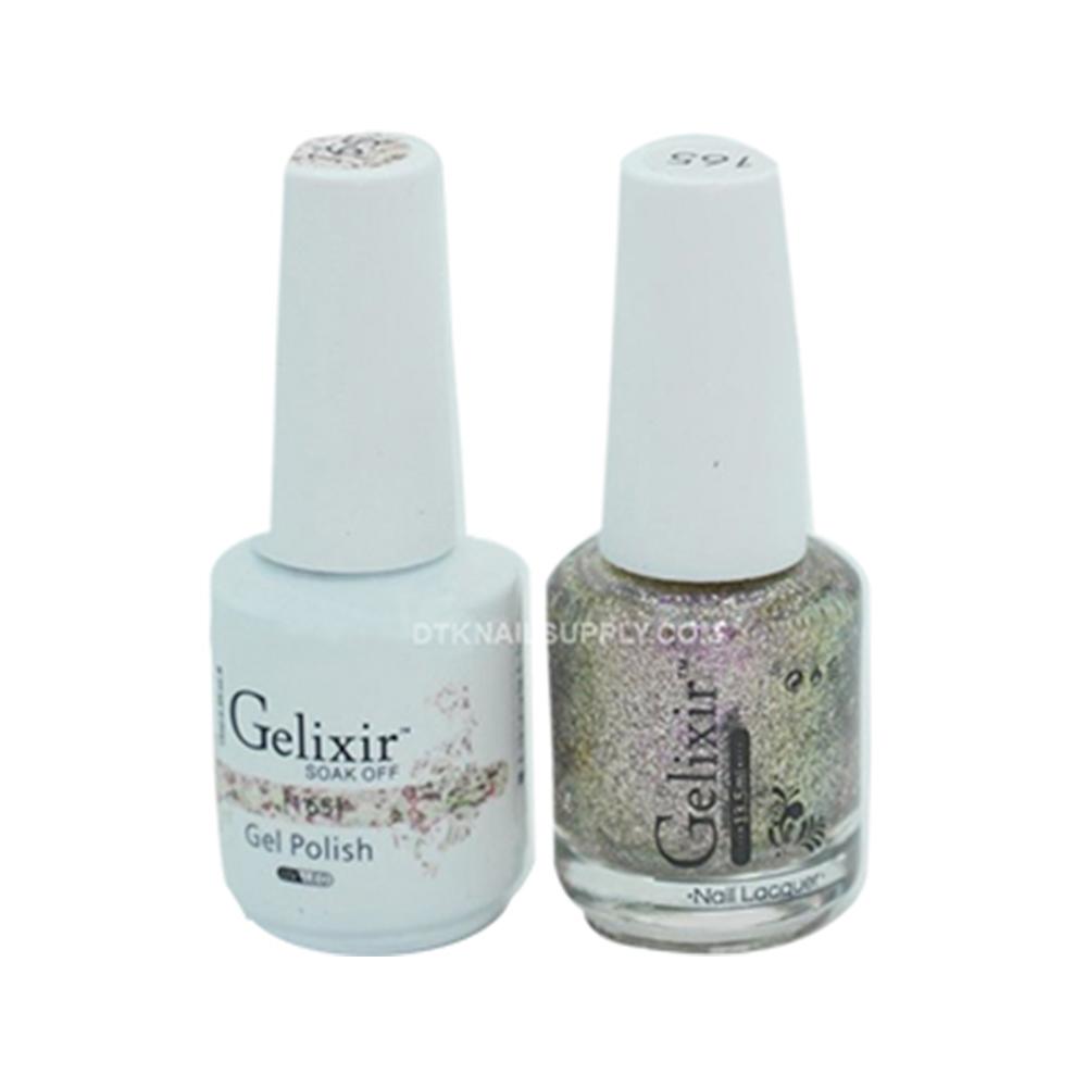 Gelixir 165 - Gelixir Gel Polish & Matching Nail Lacquer Duo Set - 0.5oz