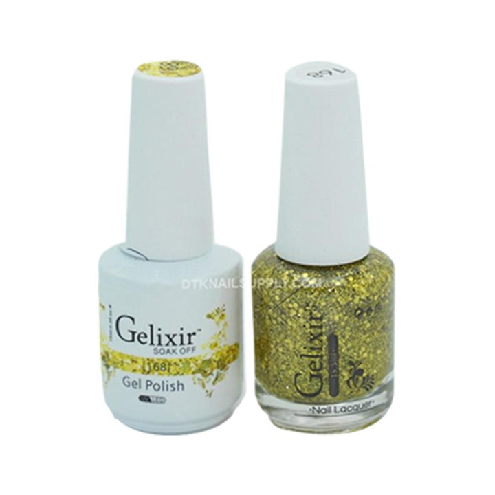 Gelixir 168 - Gelixir Gel Polish & Matching Nail Lacquer Duo Set - 0.5oz