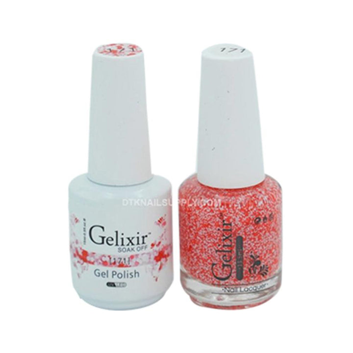 Gelixir 171 - Gelixir Gel Polish & Matching Nail Lacquer Duo Set - 0.5oz