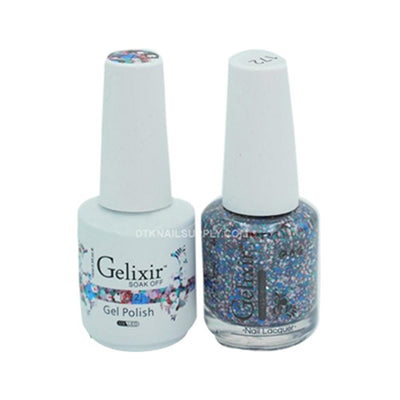 Gelixir 172 - Gelixir Gel Polish & Matching Nail Lacquer Duo Set - 0.5oz