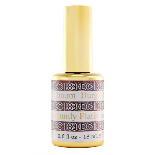 DC Platinum Burgundy Gel Polish #183