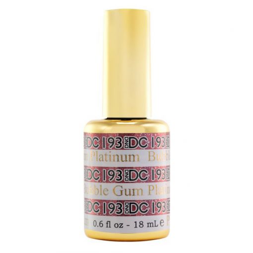 DC Platinum Bubble Gum Gel Polish #193