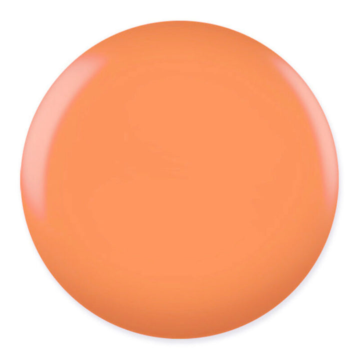 DND Soft Orange Gel polish & Lacquer Duos #502
