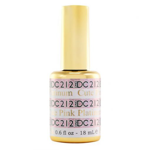 DC Platinum Cute Pink Gel Polish #212