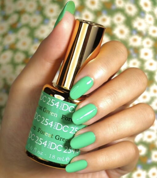 DC Forest Green Gel Polish & Lacquer Duos #254