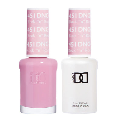 DND Rock “N” Rose Gel polish & Lacquer Duos #451