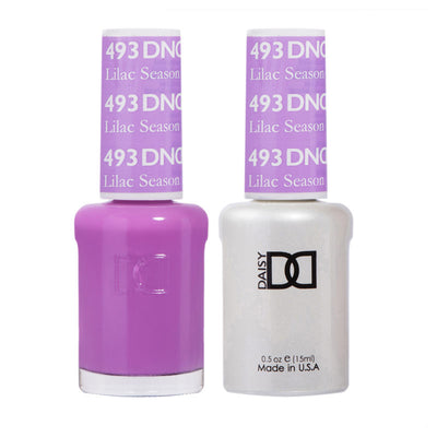 DND Lilac Season Gel polish & Lacquer Duos #493