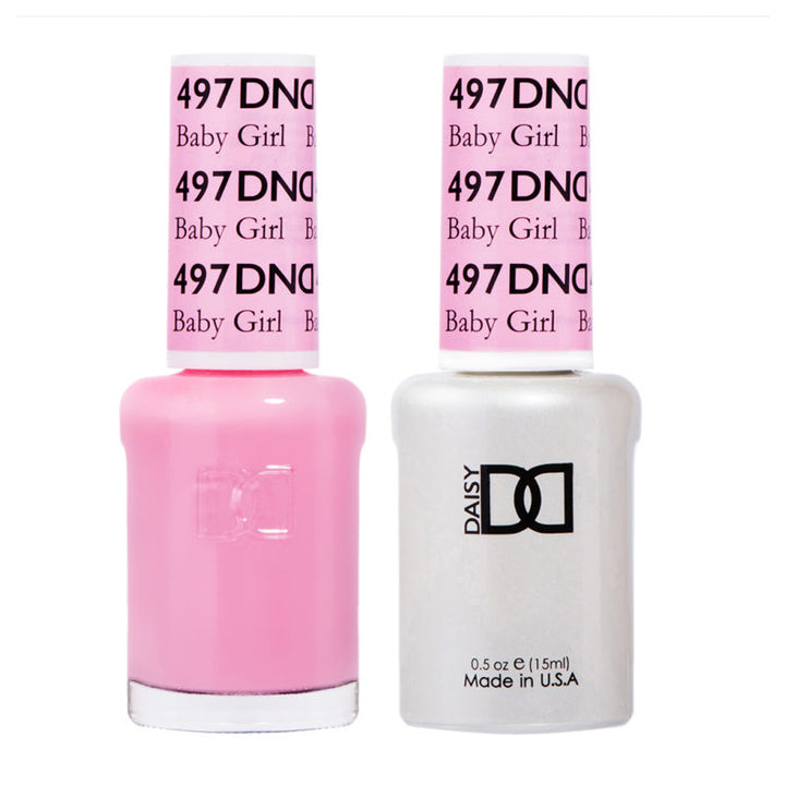 DND Baby Girl Gel polish & Lacquer Duos #497