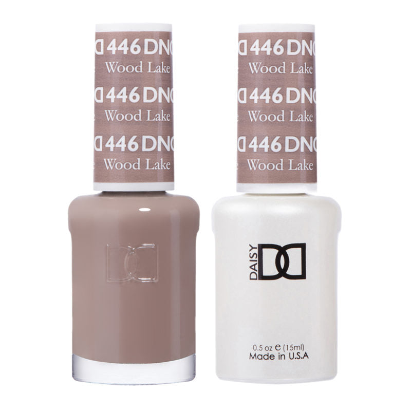 DND Woodlake Gel polish & Lacquer Duos #446