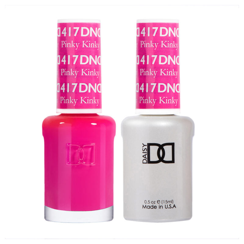 DND Pinky Kinky Gel polish & Lacquer Duos #417