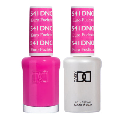 DND Euro Fuchsia gel polish & Lacquer Duos #541