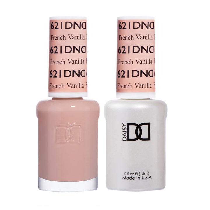 DND French Vanilla gel polish & Lacquer Duos #621
