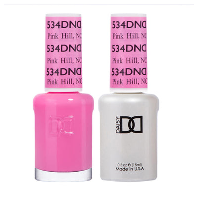 DND Pink Hill Gel polish & Lacquer Duos #534