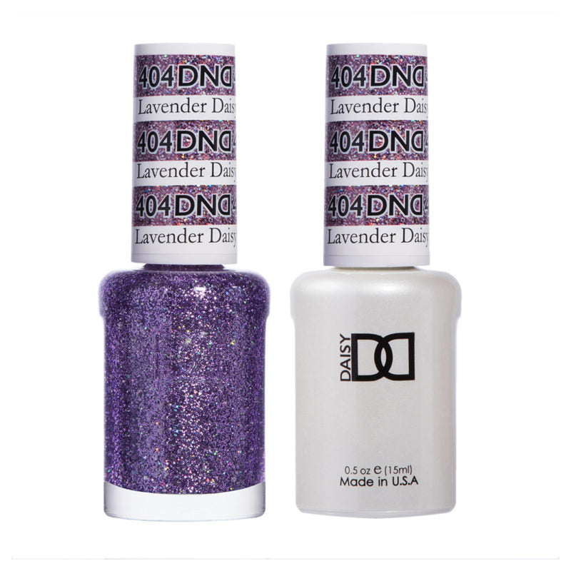 DND Lavender Daisy Star Gel polish & Lacquer Duos #404