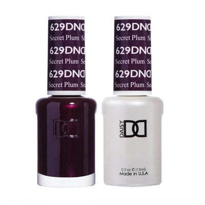 DND Secret Plum gel polish & Lacquer Duos #629