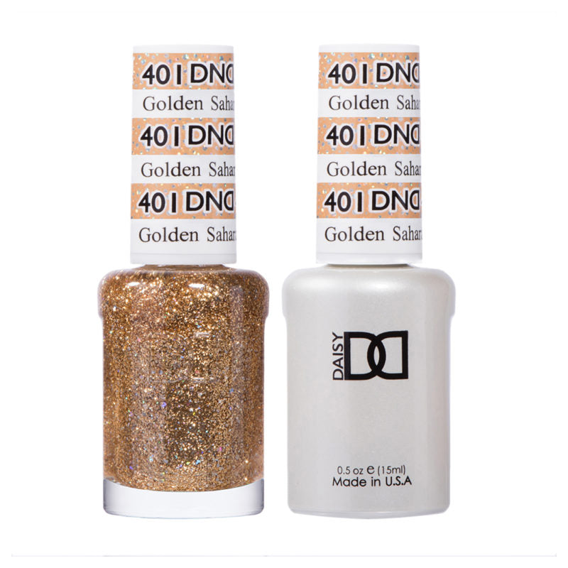 DND Golden Sahara Star Gel polish & Lacquer Duos #401