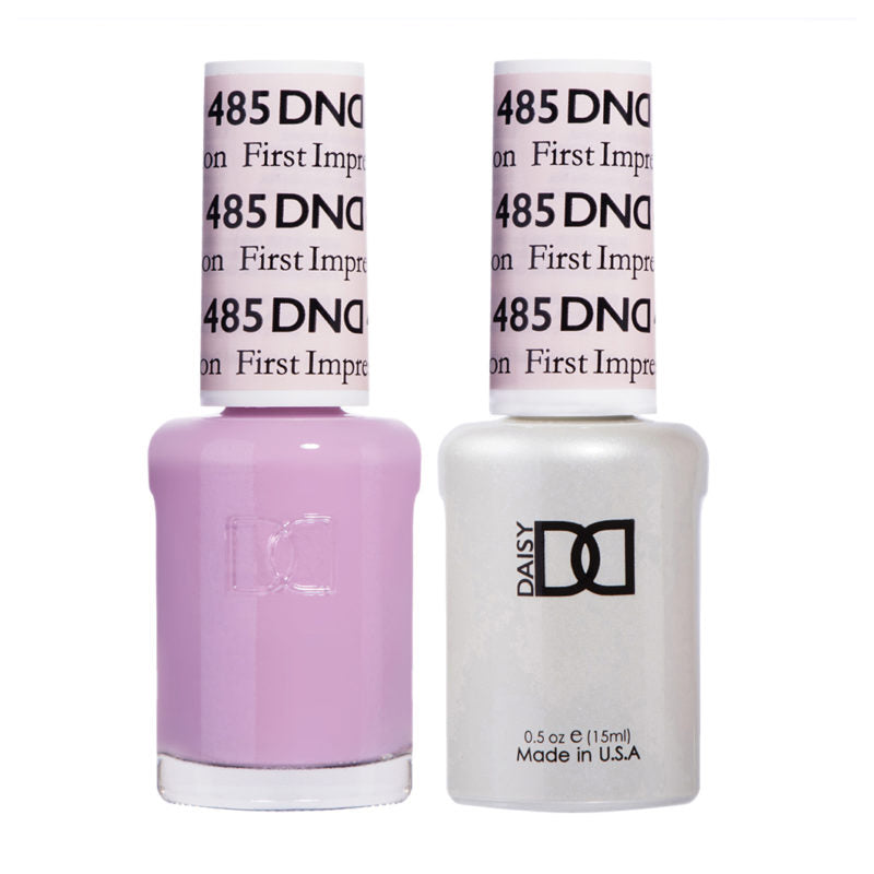 DND First Impression Gel polish & Lacquer Duos #485