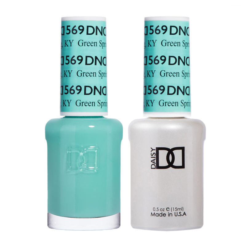 DND Green Spring gel polish & Lacquer Duos #569