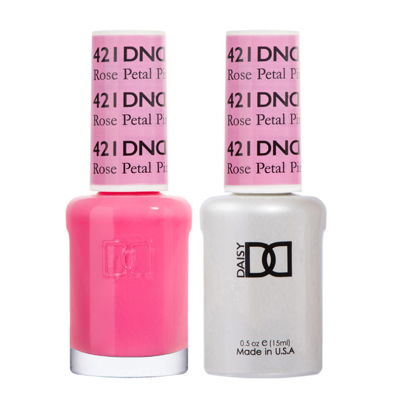 DND Rose Petal Gel polish & Lacquer Duos #421