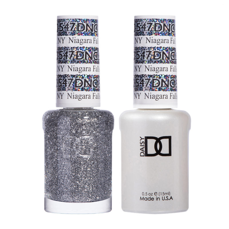 DND Niagara Falls gel polish & Lacquer Duos #547