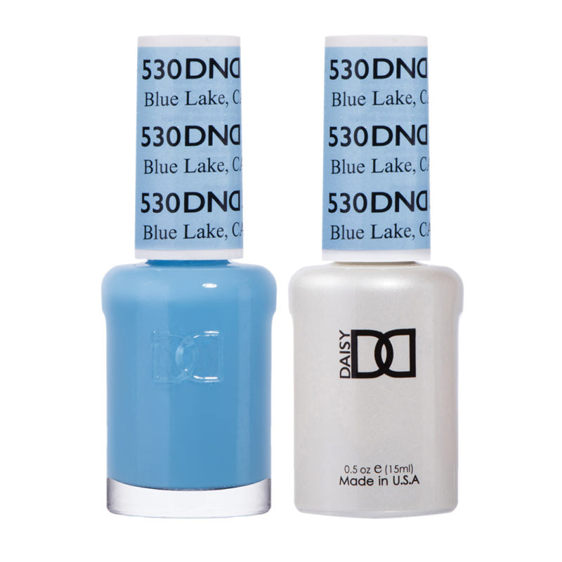DND Blue Lake Gel polish & Lacquer Duos #530