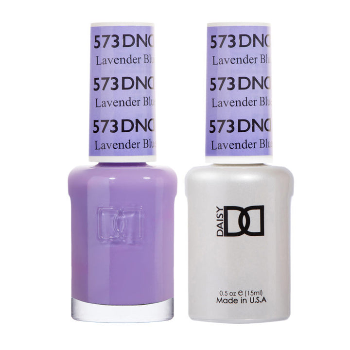 DND Lavender Blue gel polish & Lacquer Duos #573