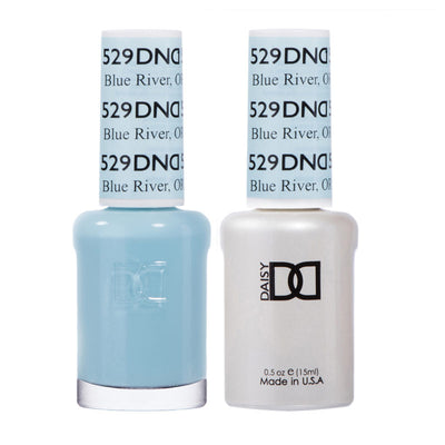 DND Blue River Gel polish & Lacquer Duos #529