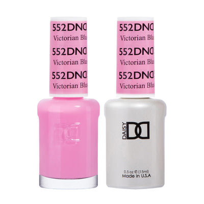DND Victorian Blush gel polish & Lacquer Duos #552