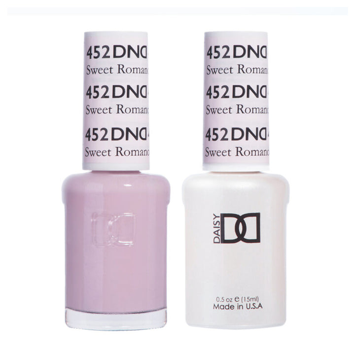 DND Sweet Romance Gel polish & Lacquer Duos #452