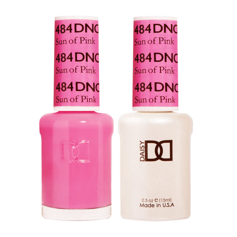 DND Sun Of Pink Gel polish & Lacquer Duos #484