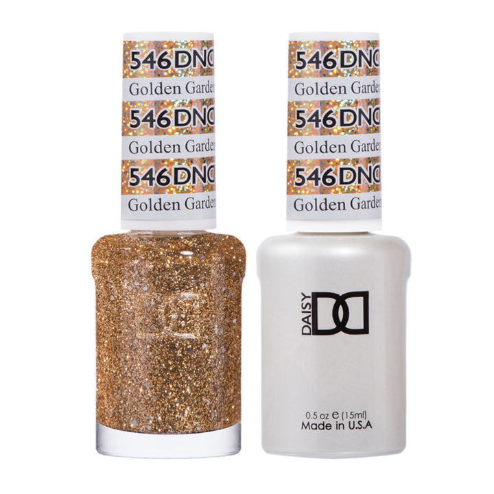 DND Golden Gardens gel polish & Lacquer Duos #546