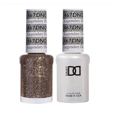 DND Legendary Diamond Gel polish & Lacquer Duos #467