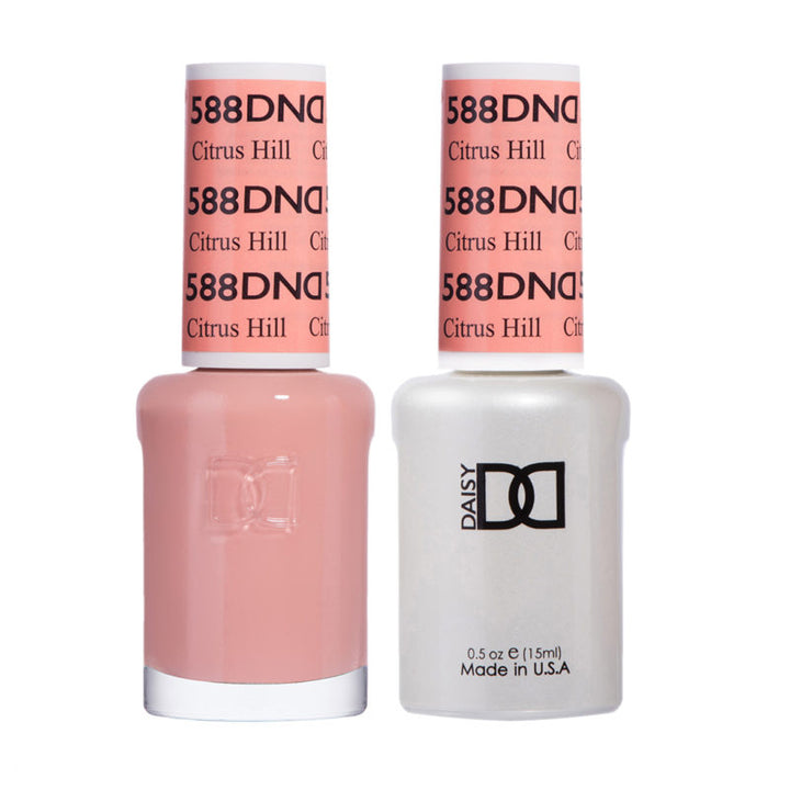 DND Citrus Hill gel polish & Lacquer Duos #588