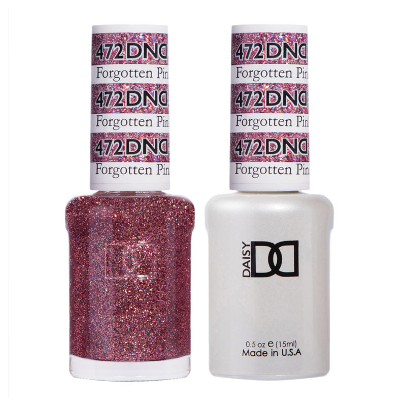 DND Forgotten Pink Gel polish & Lacquer Duos #472