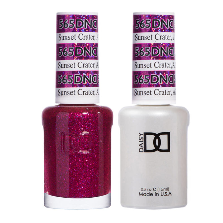DND Sunset Crater gel polish & Lacquer Duos #565
