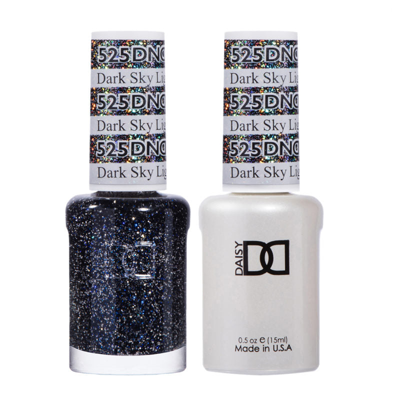 DND Dark Sky Light Gel polish & Lacquer Duos #525