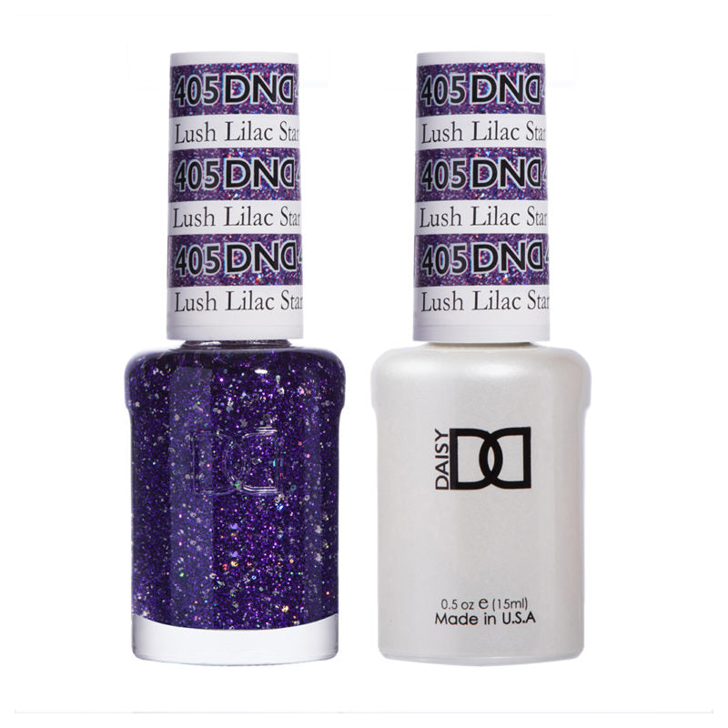 DND Lush Lilac Star Gel polish & Lacquer Duos #405