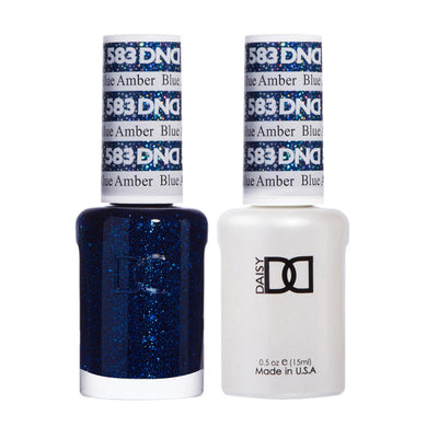 DND Blue Amber gel polish & Lacquer Duos #583
