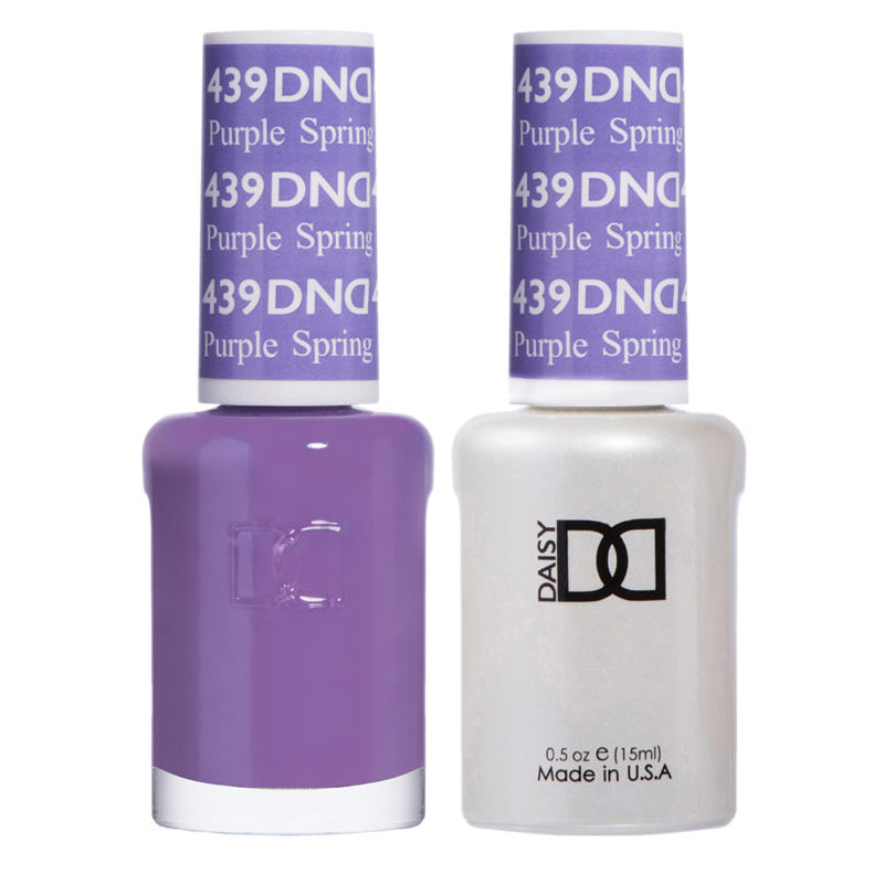 DND Purple Spring Gel polish & Lacquer Duos #439