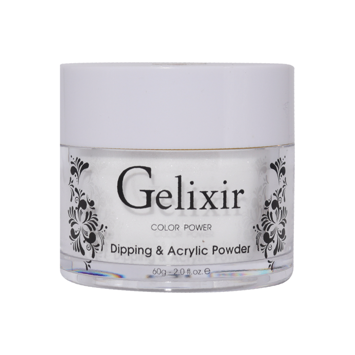 Gelixir 037 White Shimmer - Dipping & Acrylic Powder