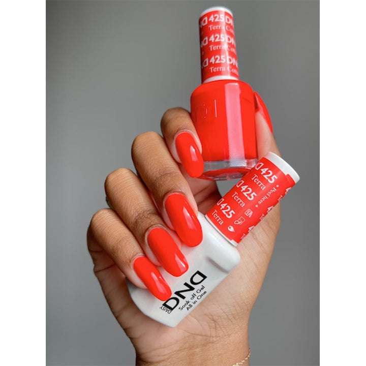 DND Terra Cotta Gel polish & Lacquer Duos #425