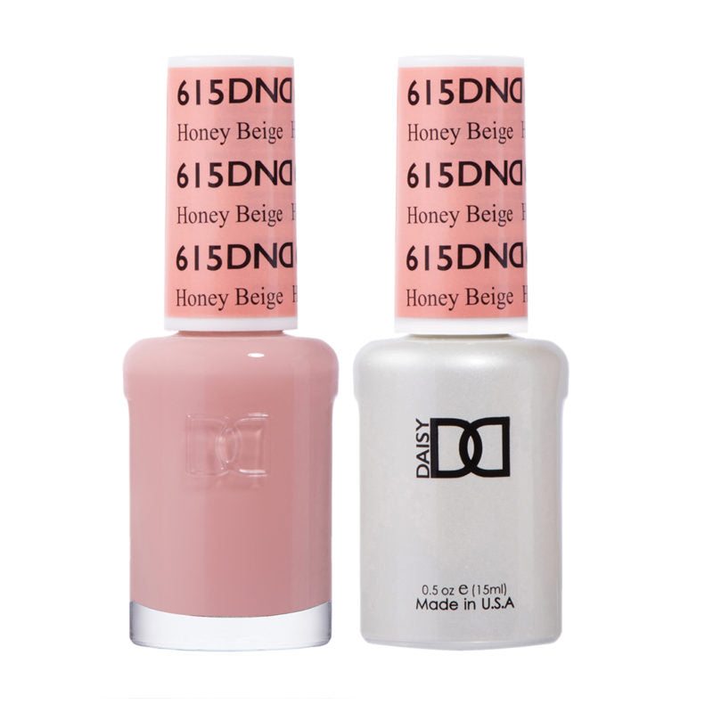 DND Honey Beige gel polish & Lacquer Duos #615