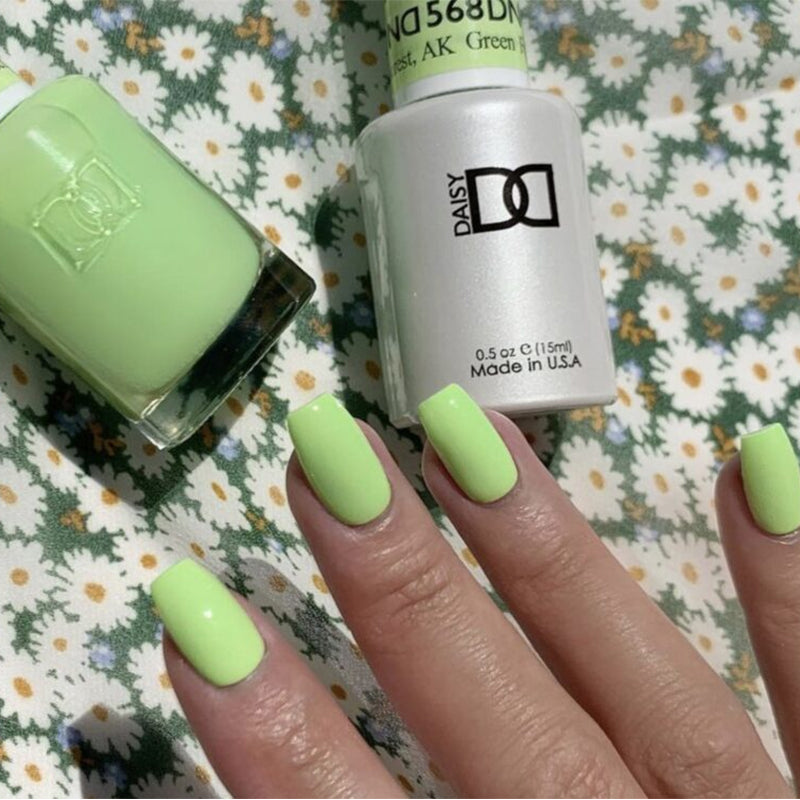 DND Green Forest, AK gel polish & Lacquer Duos #568
