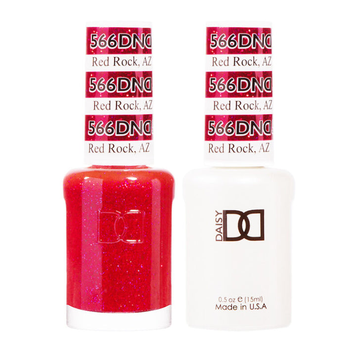 DND Red Rock gel polish & Lacquer Duos #566