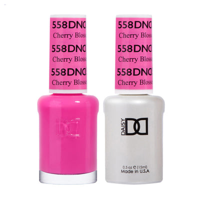 DND Cherry Blossom gel polish & Lacquer Duos #558