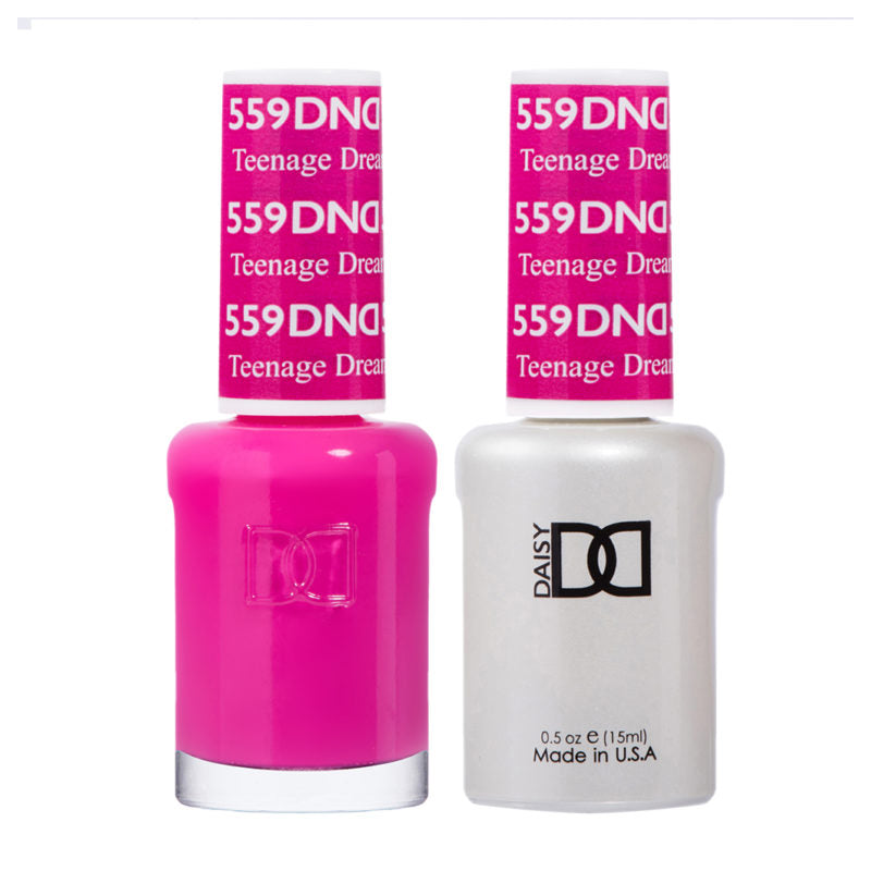 DND Teenage Dream gel polish & Lacquer Duos #559