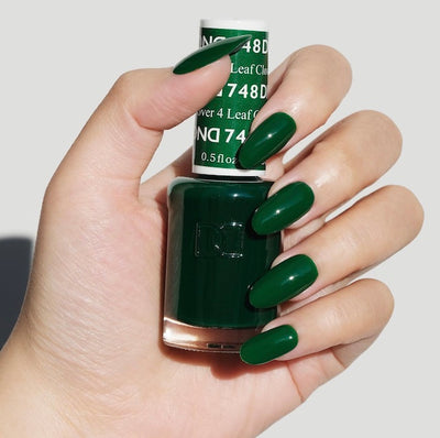 DND 4 Leaf Clover gel polish & Lacquer Duos #748