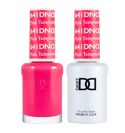 DND Pink Temptation gel polish & Lacquer Duos #641